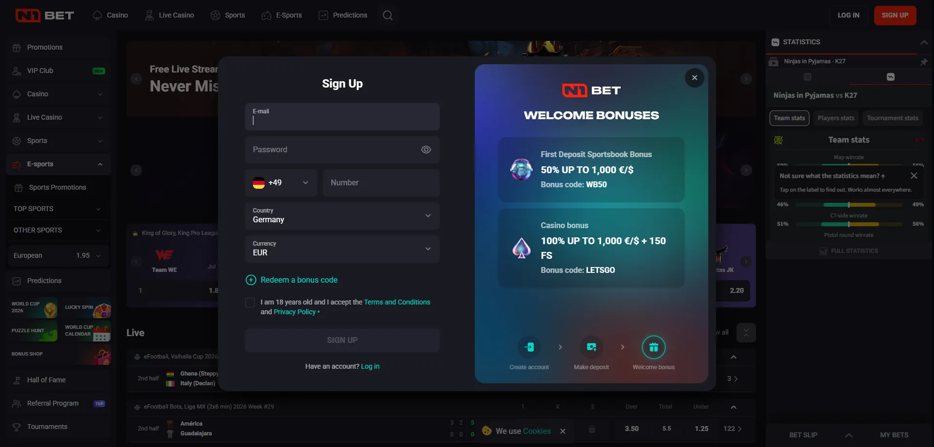 N1Bet Casino AU registration page &mdash; how to sign up and claim bonus